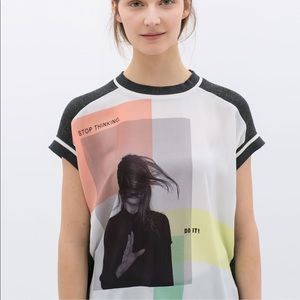 Zara Blouse- STOP THINKING, DO IT